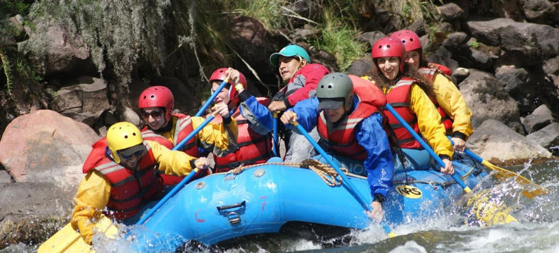Canotaje en el Río Vilcanota